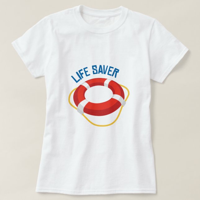 Life Saver T-Shirt (Design Front)