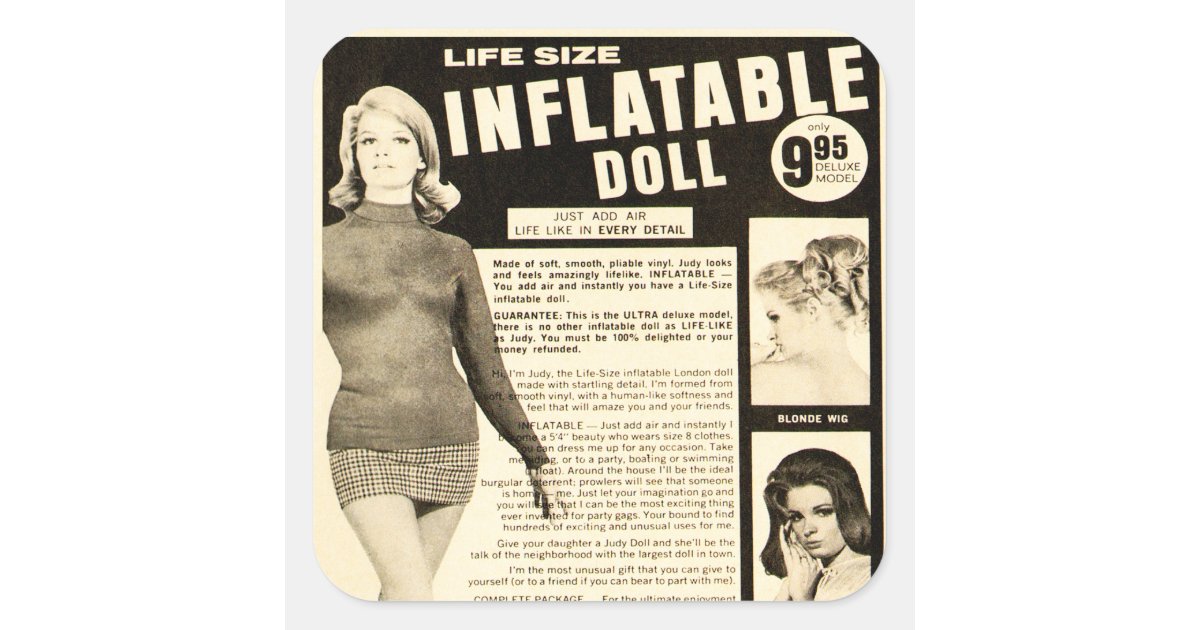 Blow Up to Be the Size You Want!” – Vintage Inflatable Bra Ads