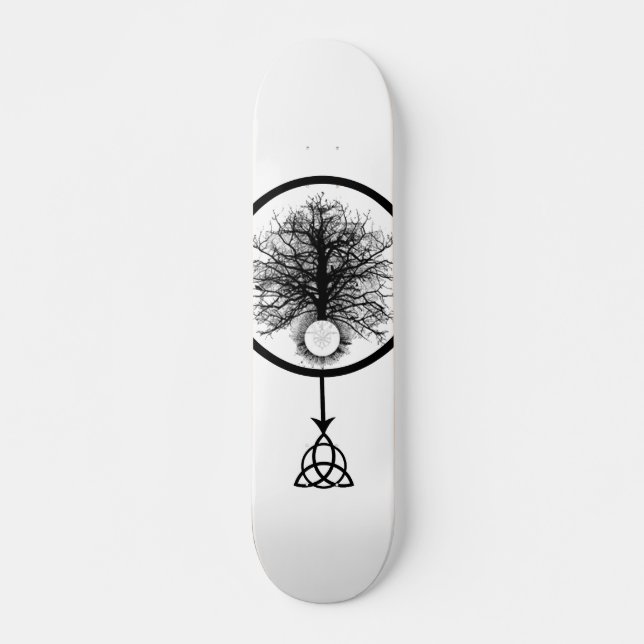 life skateboard deck (Front)