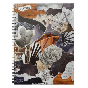 life style Atmosphere color grey, brown, black and Notebook