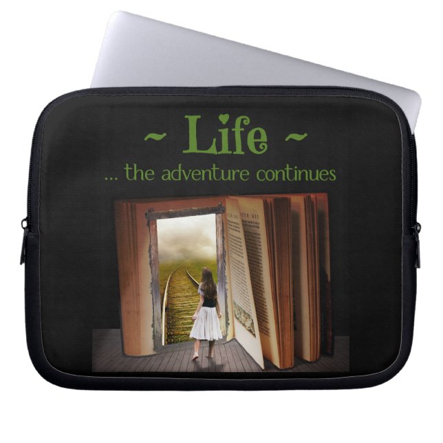 Life, the adventure continues Electronics Bag (Front)
