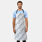 Life Thought How Correlated Are You With World Apron (Worn)