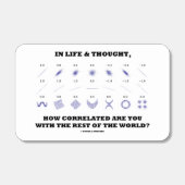 Life Thought How Correlated Are You With World Matchboxes (Front)