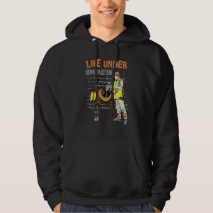 Life under construction hoodie