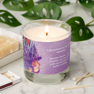 Life Unfolds Candle – Inspirational Scented Jar