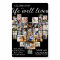 Life Well Lived Heart Shaped Photo Collage Funeral