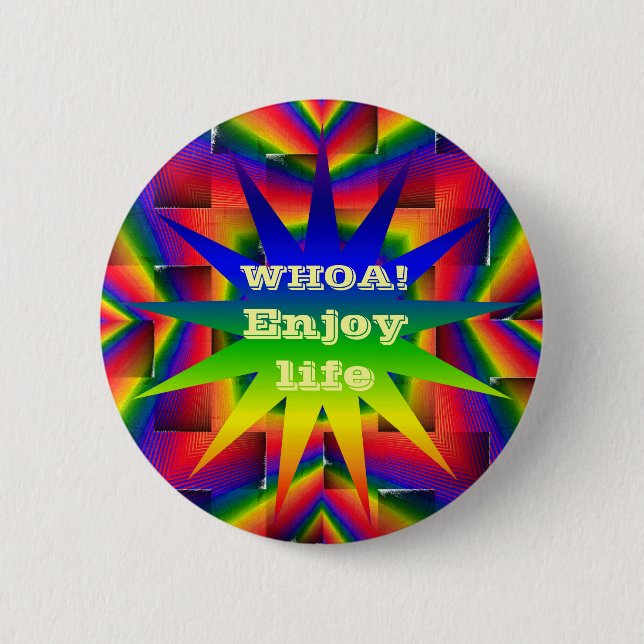 Life,WHOA! Button (Front)