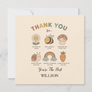 life with this Printable Teacher Appreciation  Thank You Card