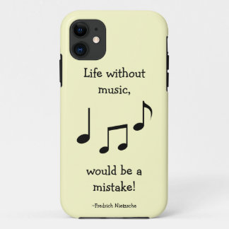Life Without Music iPhone 5 Case