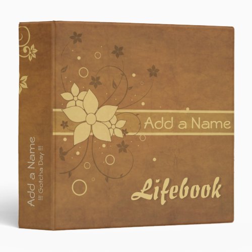 Lifebook 3 Ring Binder