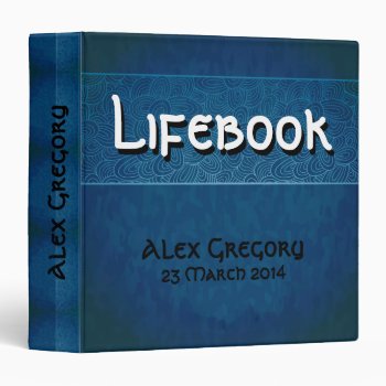Lifebook Binder by GroovyFinds at Zazzle