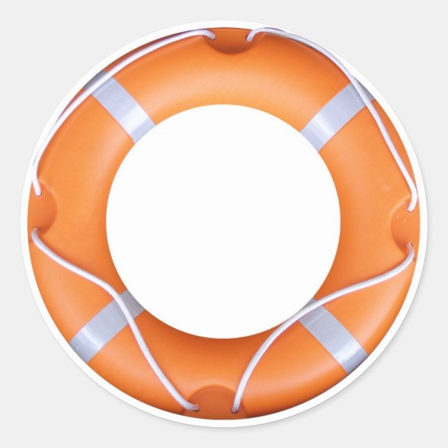 Lifebuoy Classic Round Sticker (Front)
