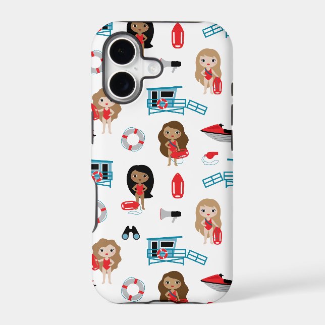 Lifeguard Iphone Case (Back)