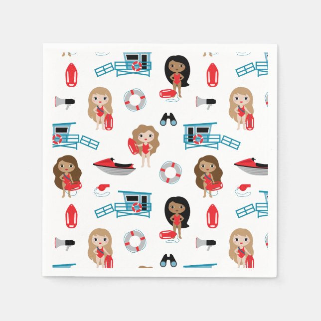 Lifeguard Napkins (Front)