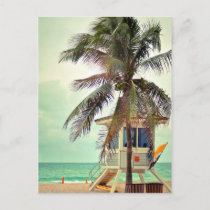 Lifeguard Station |Florida Postcard