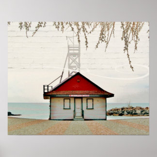 Lifeguard Station Poster