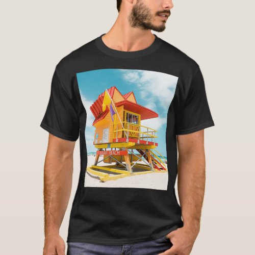 Lifeguard Tower 10 T_Shirt