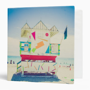 Lifeguard Tower South Beach, Miami Binder