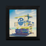 Lifeguard Tower | South Beach, Miami, Fl Jewelry Box<br><div class="desc">Lifeguard tower,  South Beach,  Miami,  Florida,  USA</div>