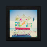 Lifeguard Tower | South Beach, Miami Gift Box<br><div class="desc">Lifeguard tower,  South Beach,  Miami,  Florida,  USA</div>