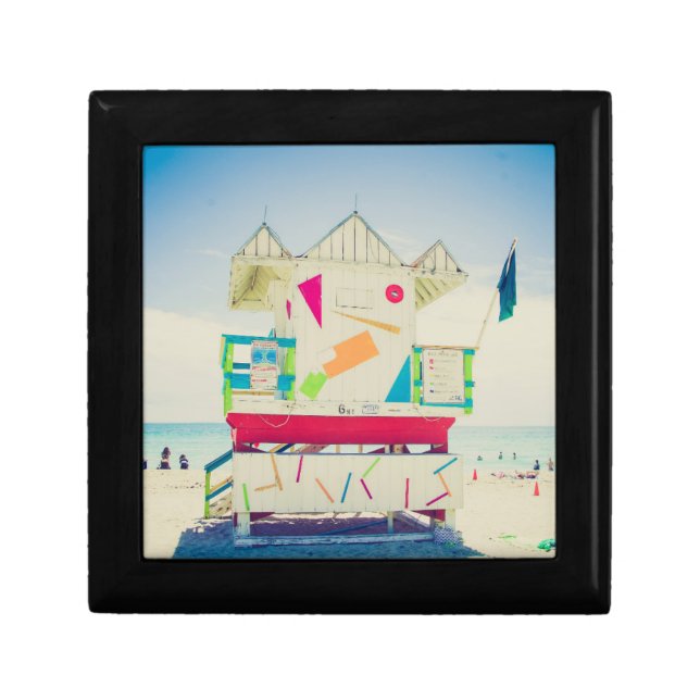 Lifeguard Tower | South Beach, Miami Gift Box (Front)