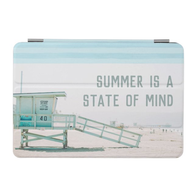 Lifeguard Tower Summer State of Mind iPad Mini Cover (Horizontal)
