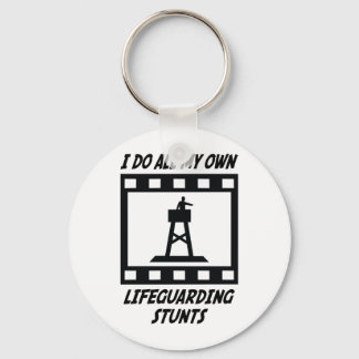Lifeguarding Stunts Keychain