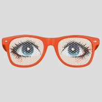 Lifelike Open Eyes Party Sunglasses