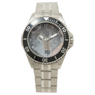lifelike wildlife portrait of gray wolf watch