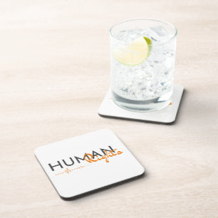 Lifeline to Human Rights Beverage Coaster