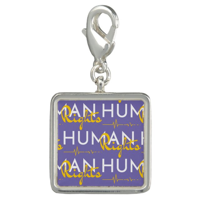 Lifeline to Human Rights Charm (Front)