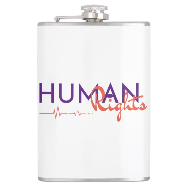 Lifeline to Human Rights Flask (Front)