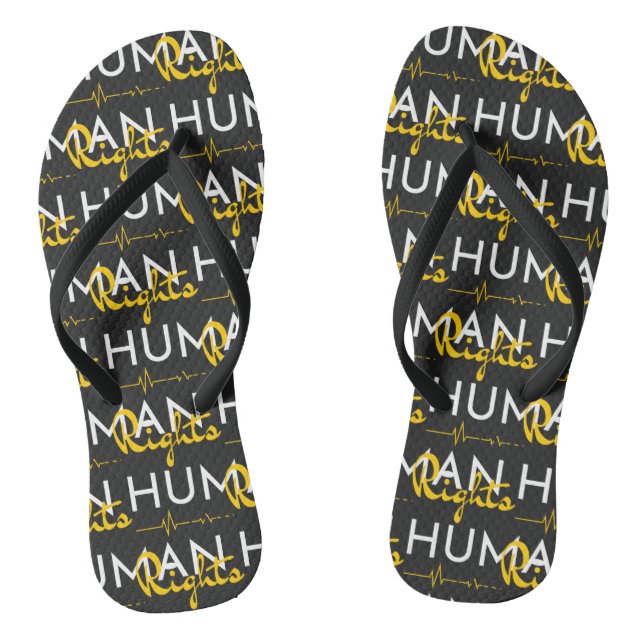 Lifeline to Human Rights Flip Flops (Footbed)