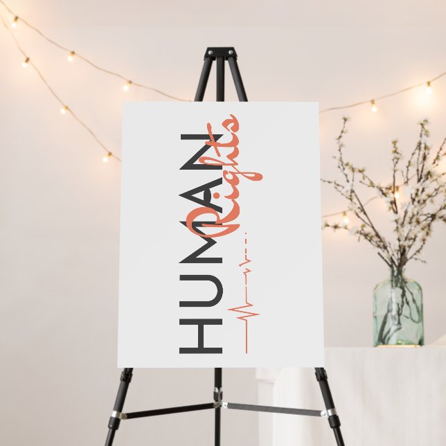 Lifeline to Human Rights Foam Board (In Situ (Stand))