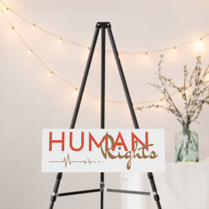 Lifeline to Human Rights Foam Board