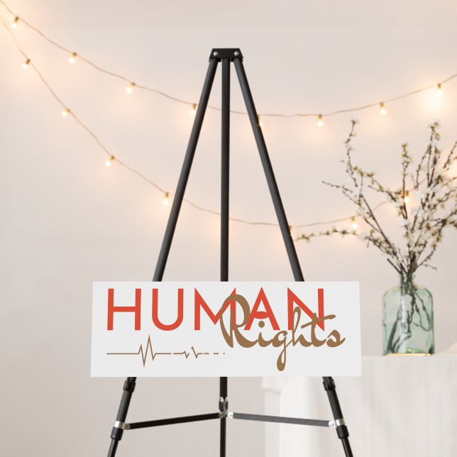 Lifeline to Human Rights Foam Board (In Situ (Stand))