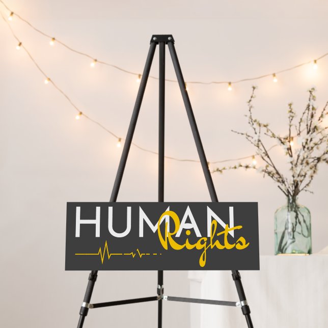 Lifeline to Human Rights Foam Board (In Situ (Stand))