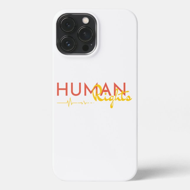 Lifeline to Human Rights iPhone Case (Back)