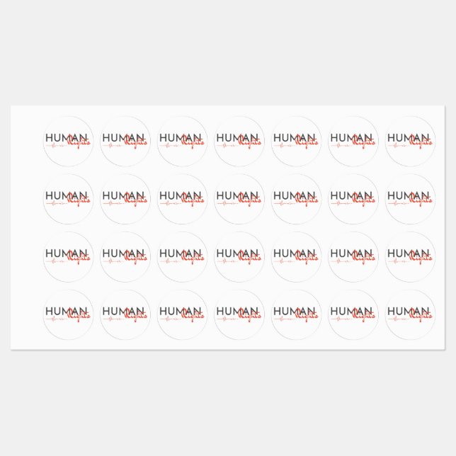Lifeline to Human Rights Labels (Sheet)