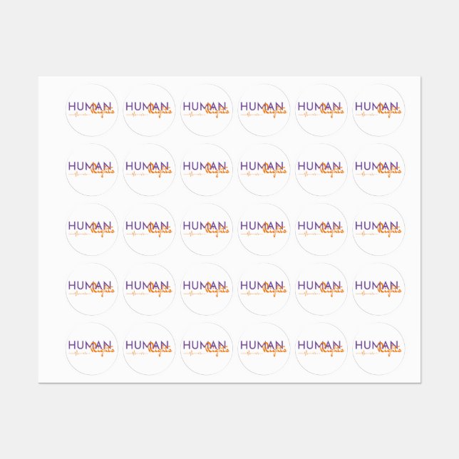 Lifeline to Human Rights Labels (Sheet)
