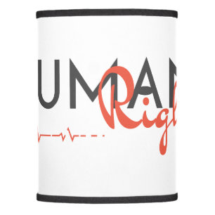 Lifeline to Human Rights Lamp Shade