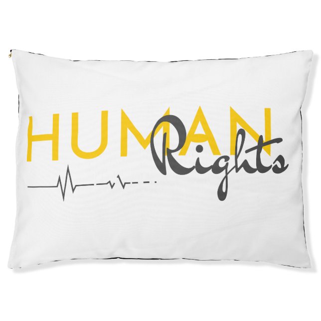 Lifeline to Human Rights Pet Bed (Front)