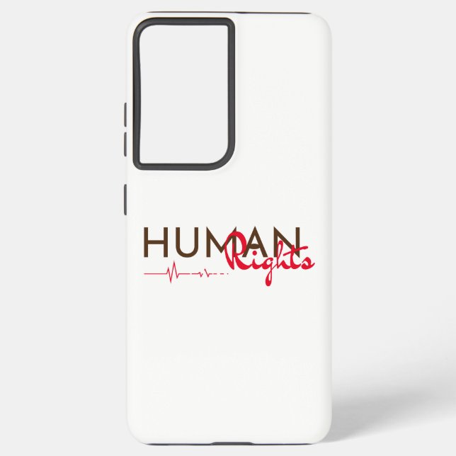 Lifeline to Human Rights Samsung Galaxy Case (Back)