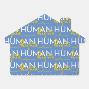 Lifeline to Human Rights Sign