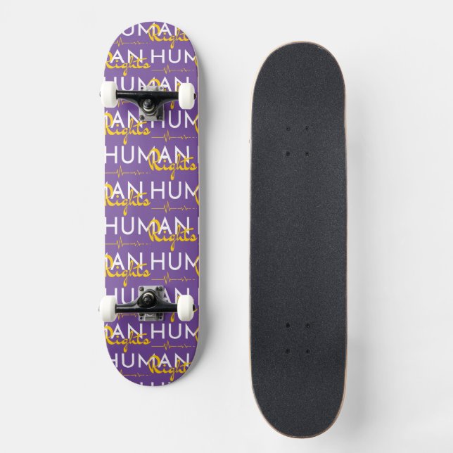 Lifeline to Human Rights Skateboard (Front)