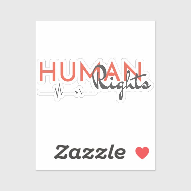 Lifeline to Human Rights Sticker (Sheet)