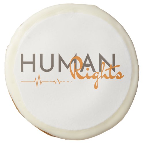 Lifeline to Human Rights Sugar Cookie