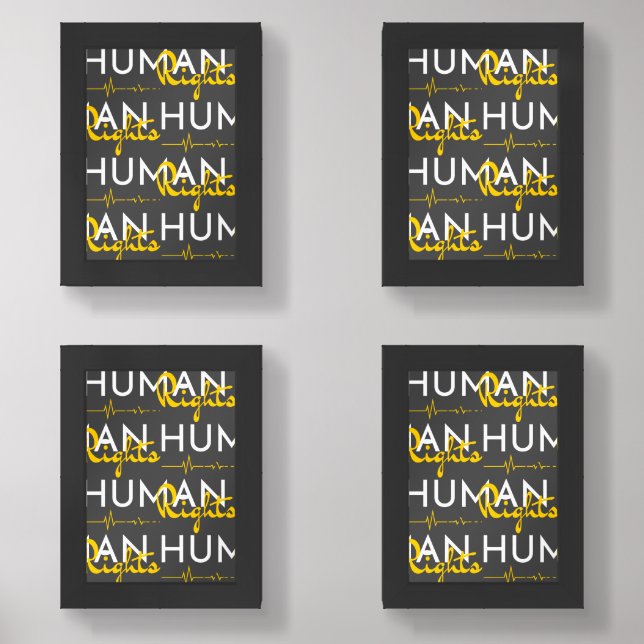 Lifeline to Human Rights Wall Art Sets (Front)