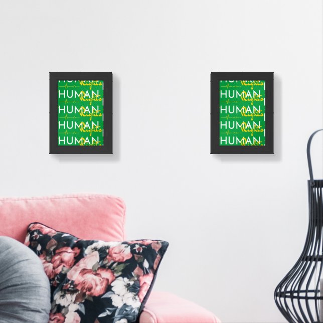 Lifeline to Human Rights Wall Art Sets (Livingroom)