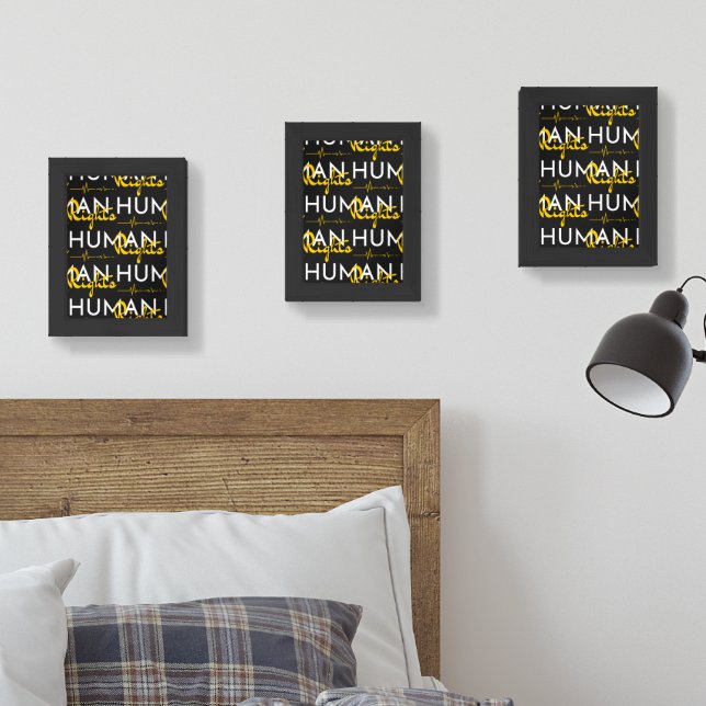 Lifeline to Human Rights Wall Art Sets (Bedroom)
